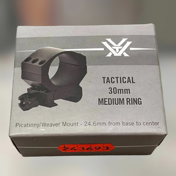 Крепление для оптики – кольцо Vortex Tactical Ring 30 mm, Medium, Picatinny