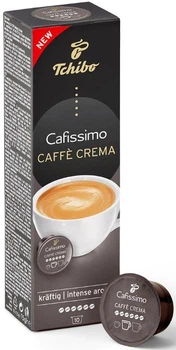 Кава в капсулах Tchibo Cafissimo Cafe Crema kraftig GREY (коробочка 10 капсул )