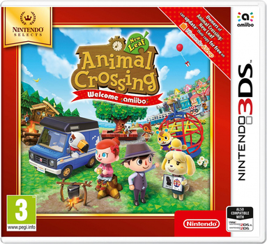 Gra Nintendo 3DS Animal Crossing New Leaf-Welcome amiibo Select (45496477301)