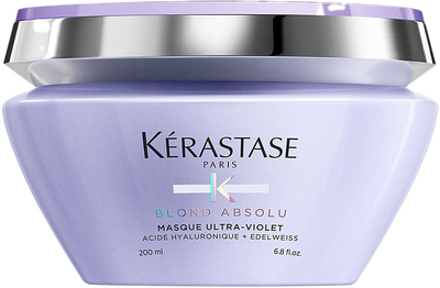 Маска для волосся Kérastase Blond Absolu Masque Ultra-Violet живить і нейтралізує небажані відтінки 200 мл (3474636692408)