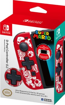 Контролер Hori D-Pad для перемикача (Super Mario) (810050910477)