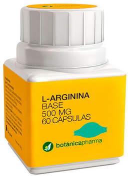 Амінокислота Botanicapharma L-аргінін 60 капсул (8435045201761)