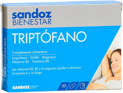 Амінокислота Sandoz Триптофан 30 капсул (8470001702753)