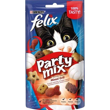 Лакомство Purina Felix Party Mix гриль 60гр