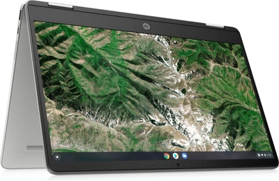 Ноутбук 14" HP Chromebook x360 14b-cb0002sa Intel Pentium N6000 RAM 4GB eMMC 64GB 11час батарея Chrome OS