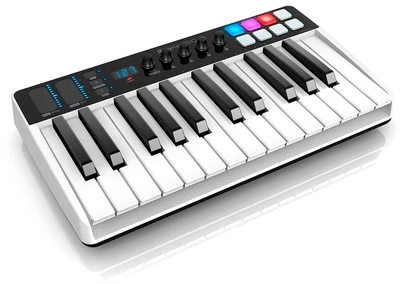 MIDI клавіатура із вбудованим аудіоінтерфейсом IK MULTIMEDIA iRIG KEYS I/O 25