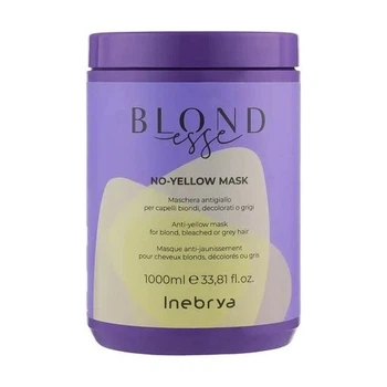 Маска для осветленных или седых волос Inebrya Blondesse No-Yellow Mask 1000 мл