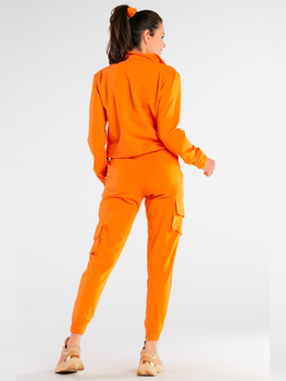 Spodnie sportowe Infinite You M247 1104138 S-M Pomarańczowe (5902360555310)