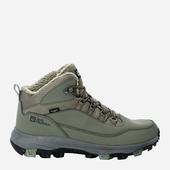 Zimowe buty trekkingowe męskie niskie Jack Wolfskin Everquest Texapore Mid M 4053611-4550 44.5 (10UK) 27.6 cm Oliwkowe (4064993836592)
