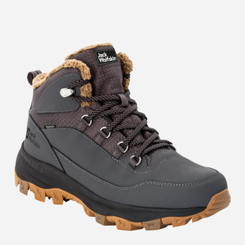 Zimowe buty trekkingowe męskie niskie Jack Wolfskin Everquest Texapore Mid M 4053611-6326 43 (9UK) 26.7 cm Ciemnoszare (4064993582475)