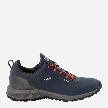 Buty sportowe trekkingowe męskie z membraną Jack Wolfskin Woodland Shell Texapore Low M 4054041-1010 44.5 (10UK) 27.6 cm Ciemnogranatowe (4064993491531)