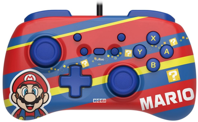 Gamepad Hori HoriPad Mini Super Mario Series - Mario do Nintendo Switch (810050910835)