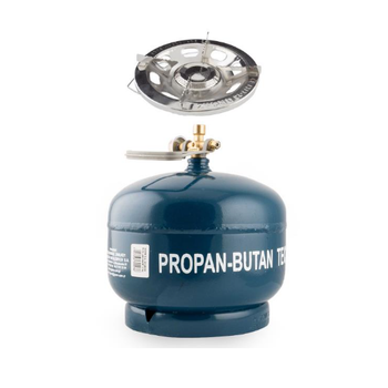 Набор газовый баллон металлический GZWM BT-2 с газовой горелкой Orgaz Stove K-635 для активного отдыха 4.8л (NC00520)