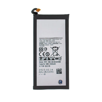 Акумулятор для Samsung Galaxy S6 SM-G920 2550mAh EB-BG920ABE (China) Original
