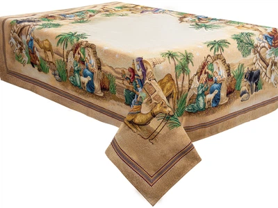 Скатерть гобелен Lefard Home Textile Sagrada Familia lurex 140х120 см (732-318) (8407007323187)