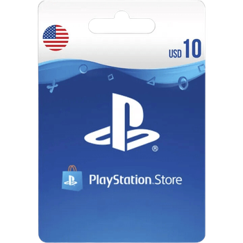 PSN Card 10 USD | Playstation Network US (ключ активації)