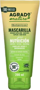 Маска для волосся Agrado Nature Botánicos Mascarilla Pro Nutrición 200 мл (8433295065683)