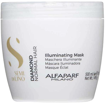 Maska do włosów Alfaparf Milano Semi Di Lino Diamond Illuminating Mask 500ml (8022297064987)