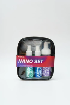 Комплексний набір для догляду за взуттям BECLEAN Nano Set