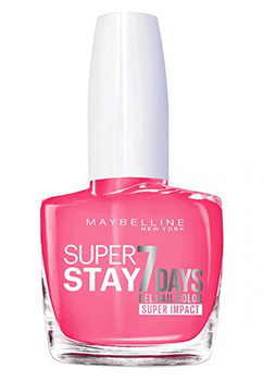 Lakier do paznokci Maybelline New York Superstay 7 Days Gel Nail Color 886 Fuchsia 10 ml (3600531376772)