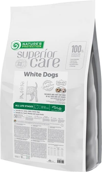 Сухий корм Nature\'s Protection з білком комах для собак усіх розмірів та стадій розвитку з білою вовною 10 кг (NPSC47599)