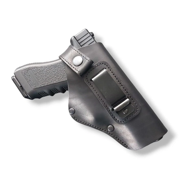 Кобура для Glock 17 поясная для скрытого ношения чёрная (GL002)
