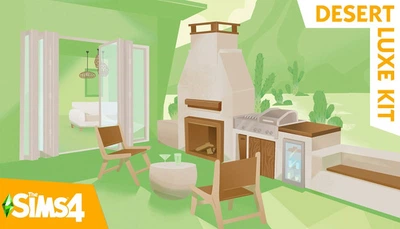 Дополнение The Sims 4 Роскоши пустыни — Комплект для ПК (Ключ активации EA App)