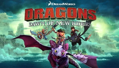 Игра DreamWorks Dragons: Dawn of New Riders для Nintendo Switch - Europe (Ключ активации)