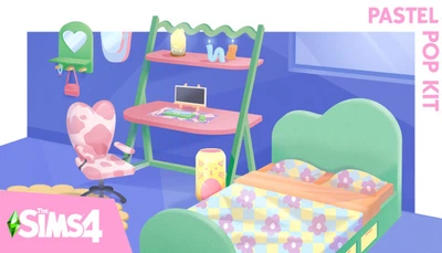 Дополнение The Sims 4 Пастельные тона — Комплект для ПК (Ключ активации EA App)
