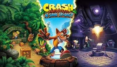 Гра Crash Bandicoot: N. Sane Trilogy для Xbox One/Series - США (Ключ активації)