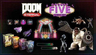 Дополнение Doom Eternal: Series Five Cosmetic Pack для Nintendo Switch - Europe (Ключ активации)
