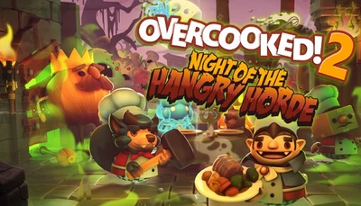 Доповнення Overcooked! 2 - Night of the Hangry Horde для Nintendo Switch - Europe (Ключ активації)