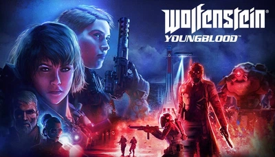 Игра Wolfenstein: Youngblood для ПК (Ключ активации Steam)