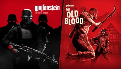 Игра Wolfenstein: The Two Pack для ПК (Ключ активации Steam)