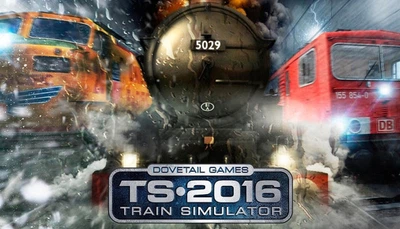 Игра Train Simulator 2016 для ПК (Ключ активации Steam)