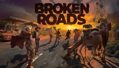 Игра Broken Roads для ПК (Ключ активации Steam)