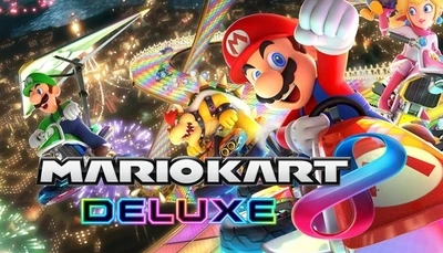 Гра Mario Kart 8 Deluxe для Nintendo Switch - Europe (Ключ активації)