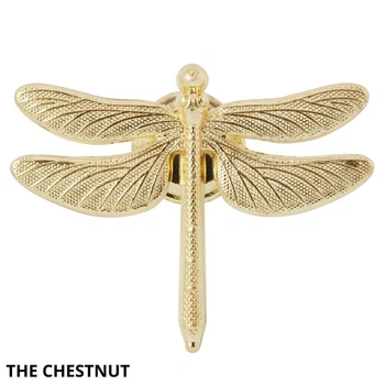 Мебельная ручка для шкафа, комода, ретро, декоративная, стрекоза, The Chestnut