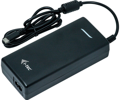 Універсальний блок живлення i-Tec USB-C 112 Вт 1x USB-C 100 Вт 1x USB-A 12 Вт для ноутбука, ультрабука, планшета, смартфона (CHARGER-C112W)