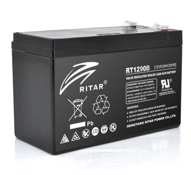 Аккумуляторная батарея AGM RITAR RT-1290B 12V 9.0Ah