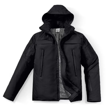 Куртка зимняя тактика мембрана Pancer Protection черная (50)