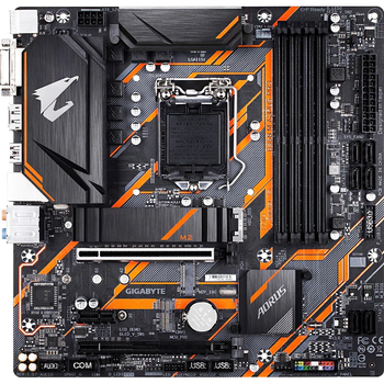 Материнська плата Gigabyte B360 M Aorus Pro (B360 M Aorus Pro) (s1151v2, Intel B360, Micro-ATX) Б/в