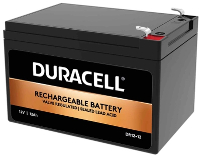 Аккумуляторная батарея Duracell 12V 12Ah AGM (DR12-12)