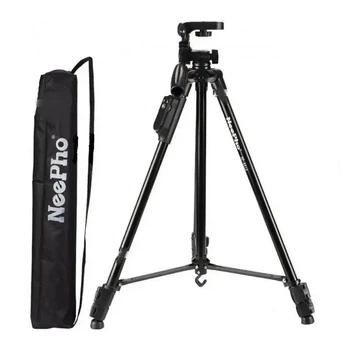 Профессиональный трипод штатив с пультом для камеры смартфона NeePho Tripod NP-8810 1500 мм Black/Черный