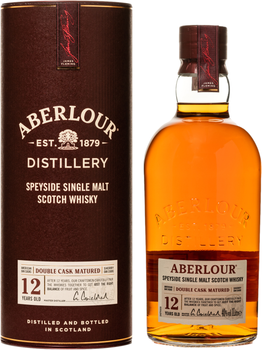 Виски "Aberlour" Double Cask Matured 12 лет в подарочной упаковке 1 л 40% (5000299298558)