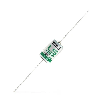 Батарейка литиевая SAFT LS14250 CNA, 1/2AA, 3.6V, LiSOCl2, аксиальные выводы