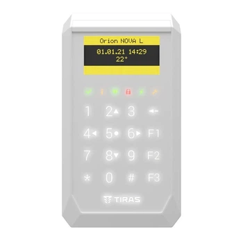 Клавіатура K-PAD OLED WHITE Tiras