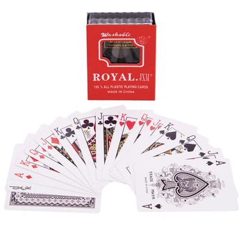 Карты игральные покерные пластиковые Royal Poker Cards Heroe 04564 54 карты