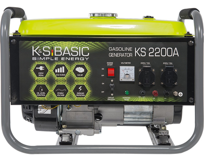 Генератор бензиновий Konner&Sohnen Basic KSB 2200A