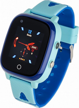 Smartwatch dla dzieci Garett Kids Heat 4G Blue (HEAT_4G_NIEB)